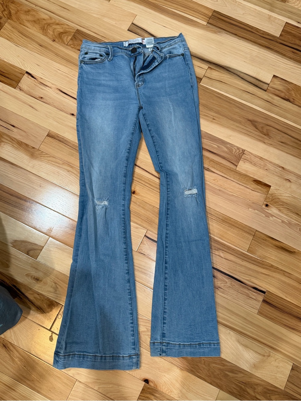 Tin Haul Medium Blue Flare Jeans